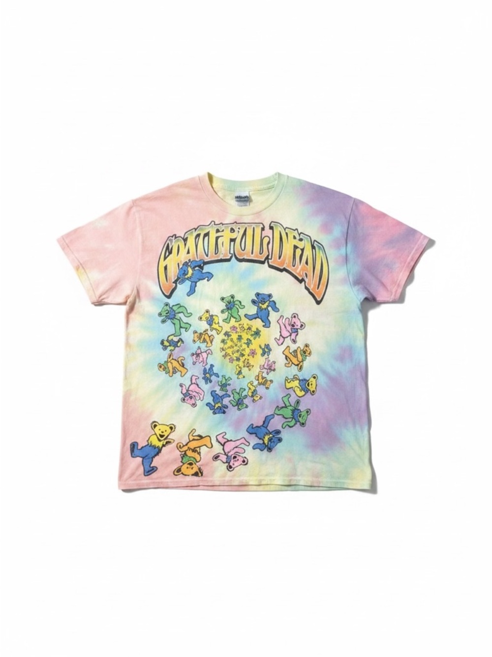 Grateful Dead Dancing Bears Tie Dye T-Shirt Graphic Original Size M (38/40)
